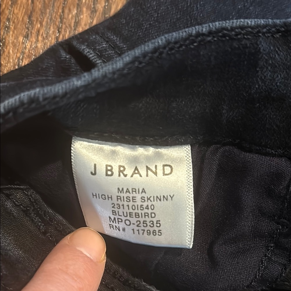 J Brand, Maria Skinny, Women's Dark Blue Jeans, Size 29 (6) - Picture 5 of 7